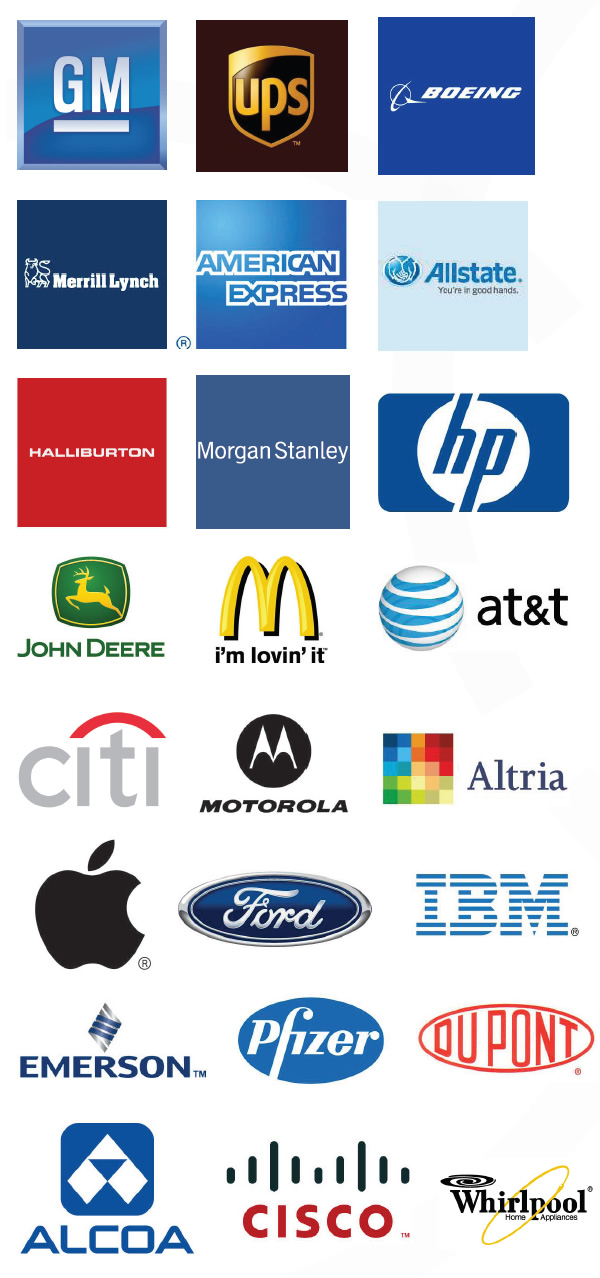 Fortune 500 Companies Darren has trained - Goldman Sachs, Nike, General Mills